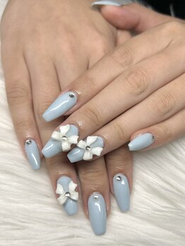 タムタムネイル 本厚木(Tam Tam Nail)/ワンカラーorラメグラデーション