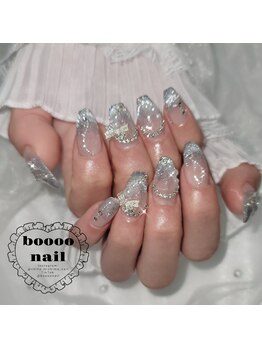 ブーネイル(boooo nail)/うるうる水色マグネット