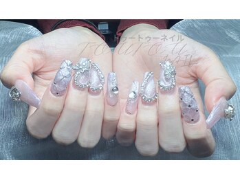 トゥートゥー(TOUTOU)/紫系持ち込みデザイン