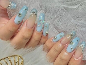 冬ネイル/ロングネイル