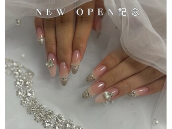 メラク 大阪難波(merak)/難波オーロラネイル/推しネイル