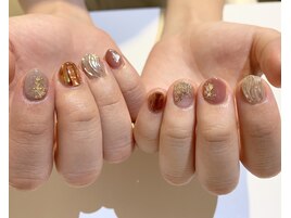 べっ甲アート。