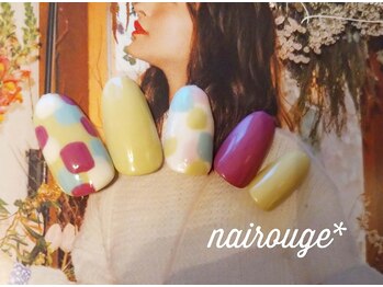 ネイル―ジュ 札幌大通店(nairouge*)/模様ネイル♪