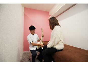 中央谷町整体院/お体の状態丁寧にカウンセリング