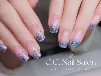 シーシーネイルサロン 池袋(C.C.Nail salon)/ラメグラテーション