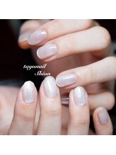 たゆ ネイル(たゆnail)/シルバーマグネットネイル