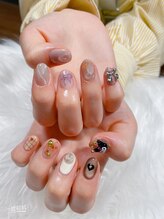 エカ(eka)/やりたい事詰め込みネイル