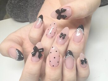 クラル 平塚店(CURAR)/モテ♪リボンネイル