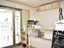 白や緑をベースに落ち着いた優しい雰囲気が魅力！！