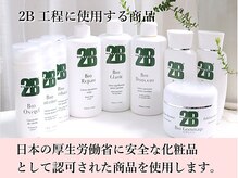 サロン ド ハルカ(Haruka)/２Ｂ工程に使用する商品