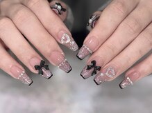 スカルプ/ラメグラデーション