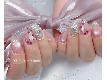 ユーノ 烏丸店(YUNO)の写真/持ち込みOK☆4・6・10本コース対応!豊富なカラーと韓国パーツで理想のワンホンネイルに☆