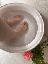 キャルム(CALME)/癒しの足湯でリラックス