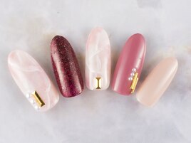 大理石風ネイル☆