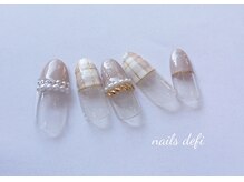 ネイルズデフィー(NAILS defi)/デザイン￥11550(新規￥8085)