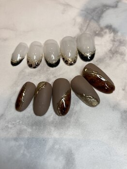 リアン(Liens)/秋ネイル