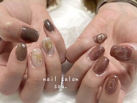 トレンドニュアンスネイル♪