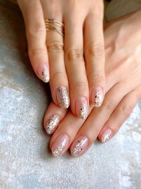 シンプルラメデザイン