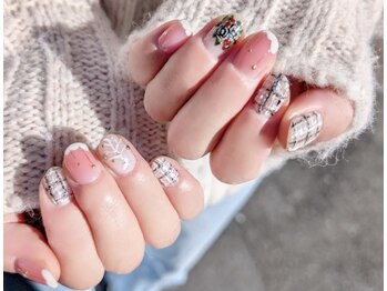 クリスマスネイル