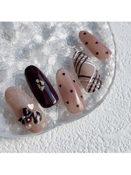 キャンディベース フクシマ(Candybase Fukushima)/【季節の定額】Valentineネイル