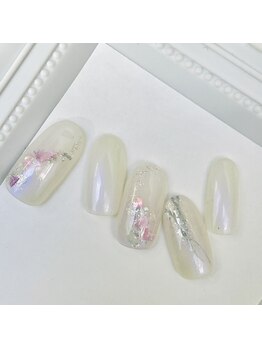 ネイルファクトリー 横浜ベイクォーター店/オーロラデザイン¥9000
