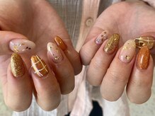 アース コアフュールボーテ 熊谷店(EARTH coiffure beaute)/ゴールドデザイン