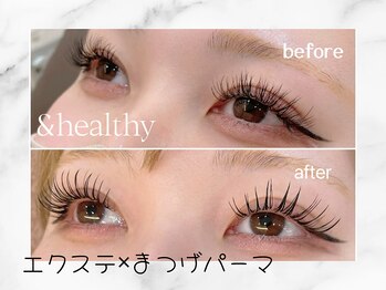 フェリチカ(Felichika)/&healthyエクステ×まつげパーマ