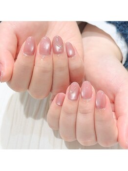 マグネットネイル　春