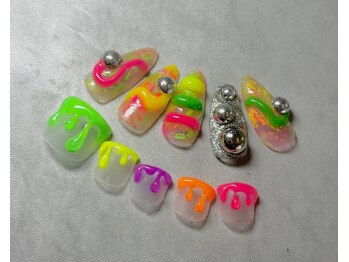 ネイル ブーマー(Nail BOOMER)の写真/【BOOMERデザイン★持ち込みOK（フィルイン）】ニュアンスから繊細アートまでお任せください◎