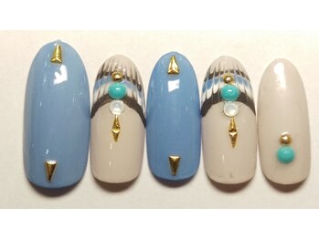 ネイルサロン 爪/秋ネイル