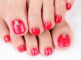 FOOT親指２本アート