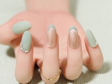 エムスラッシュネイル 本牧店(M SLASH)/フレンチネイル