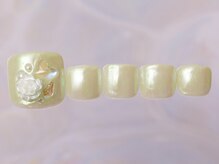 ジェミーネイル シンジュク(Jemiy nail shinjuku)/オーロラグリーンバラ蝶¥8980