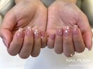 ハートホロネイル