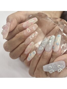 ネイルサロン エーナイン ザ ビッグ豊平店/長さだしネイル