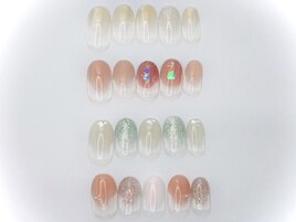 塗りかけコース［5,800/6,500］