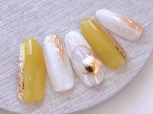トゥーシェネイルズ(Touche'nails)/イエローネイル