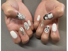 ネイルサロン ブリリアント(Nail Salon Brilliant)/ミラーネイル＋キャラネイル4
