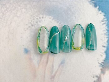 ネイルサロン&スクール ジーナ(GINA)/爽やか夏ネイル