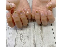 クリアー(clear)/クリア、ニュアンス、韓国ネイル