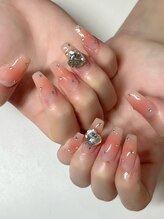 アモ ラブネイルズ 高崎駅前店(AMO Love nails)/チークネイル