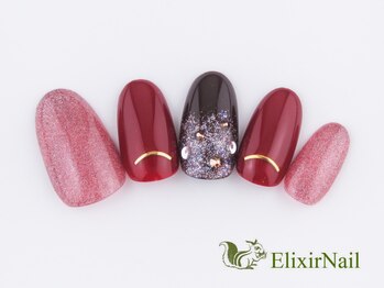 エリクサーネイル 池袋(Elixir Nail)/定額a シンプル/クーポン使用