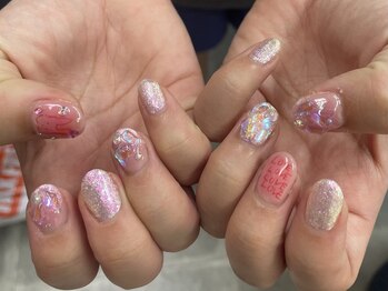 イビズ 新宿店(eviz)/落書きネイル