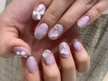 アングゥ ウル(ungu ul)/紫/キラキラネイル