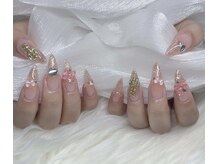 ハラ(Hara)/ラメグラデーション　リボン