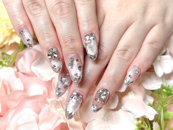 アンジュ(Ange)/ガラスフレンチ/ゴテゴテパーツ