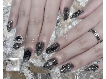 プリンセス(Princess)/推しロゴネイル12400円