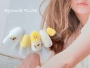 【向日葵ネイル】