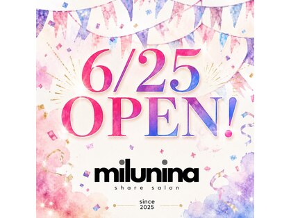 milunina日本橋浜町【まつげパーマ/LED/マツエク/ボリュームラッシュ】の写真