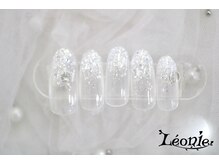 レオニー(Leonie)/ラメグラ星パーツネイル
